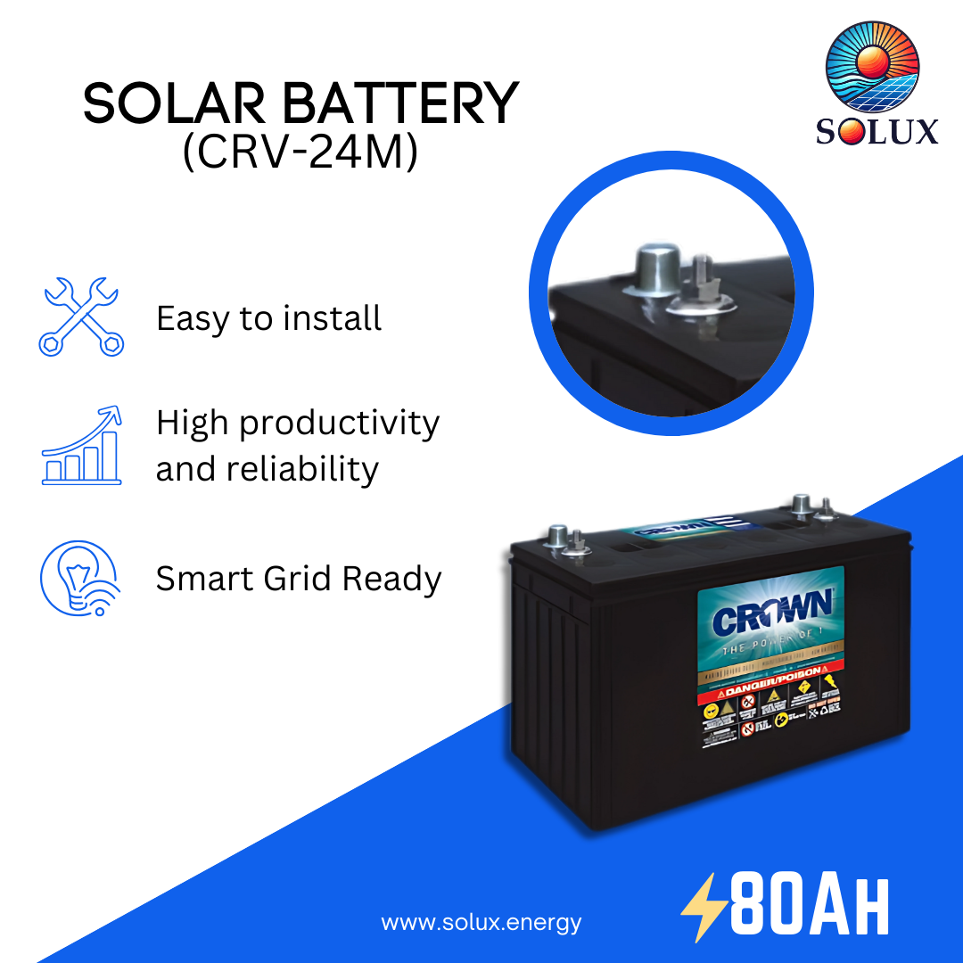 This is an image of CRV-24M New Wave Marine Battery